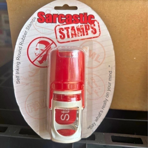 Other - big mouth, toys, Obama, sarcastic Stamper.